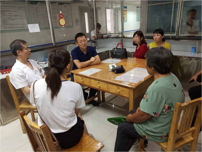 齐都医院到乡镇走访“高危孕产妇”